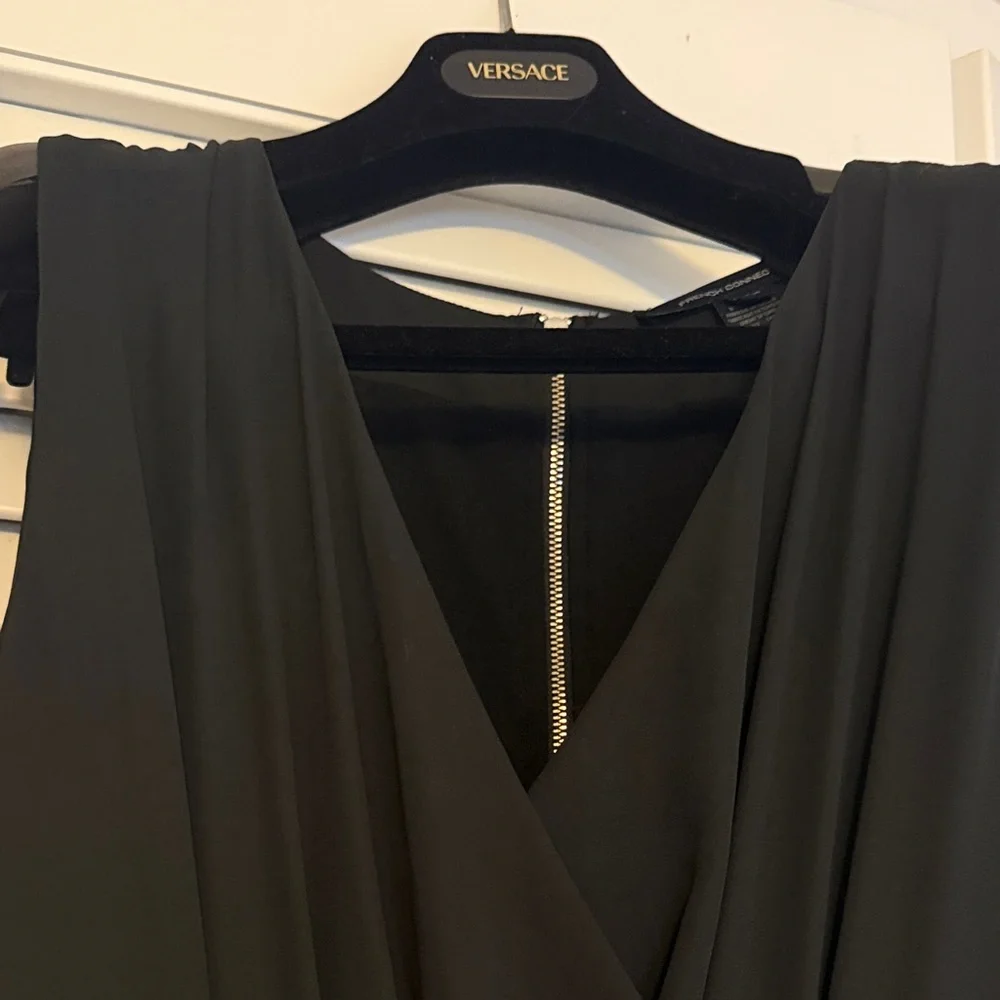French Connection Black Sleeveless Jumpsuit See video - Picture 9 of 16